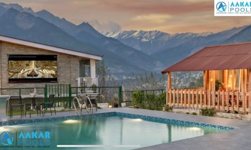 Temprature controlled pool with logo Size 30x15 Rs 890000